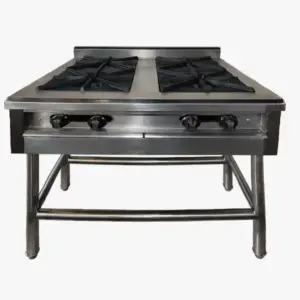Parrilla de 4 quemadores