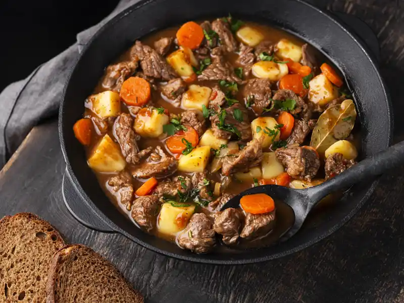 Platillo bistec ranchero