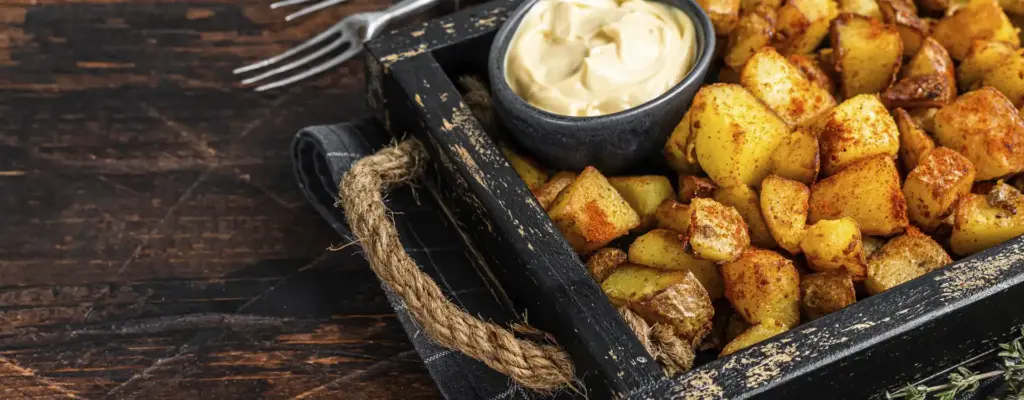 Papas bravas al horno