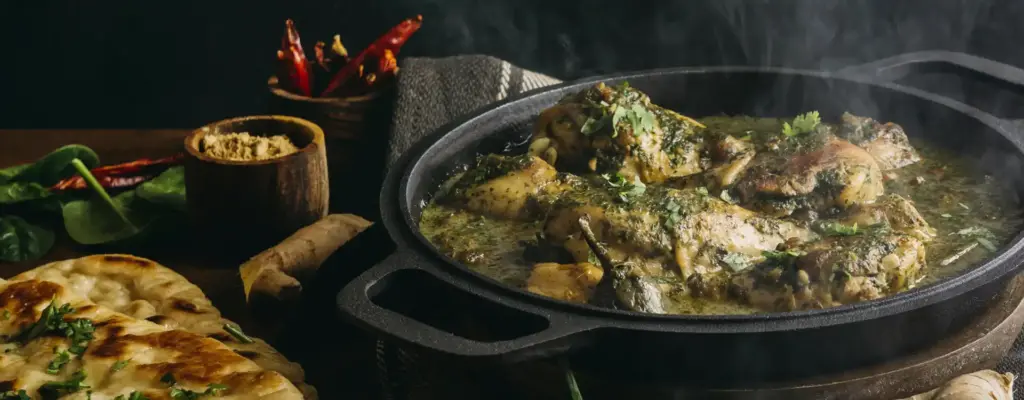 Mole verde con pollo