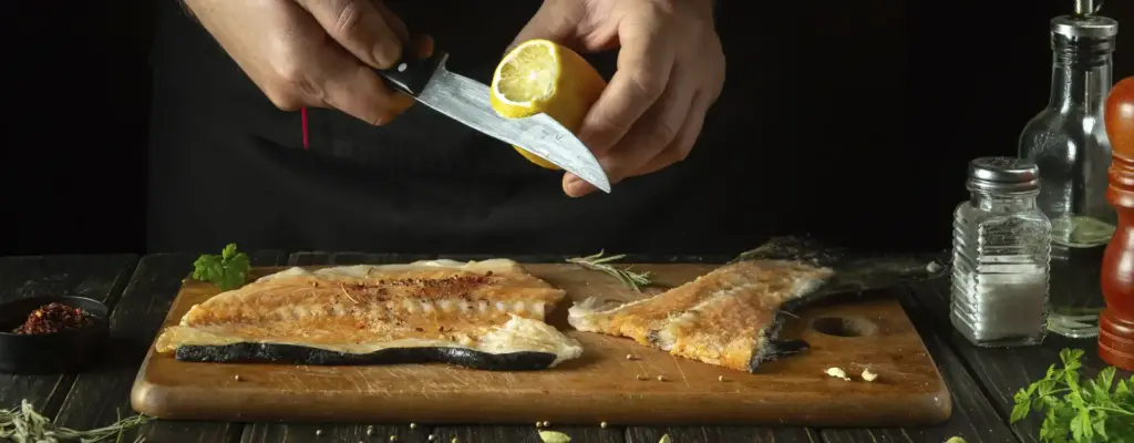 Pescado al horno con mantequilla