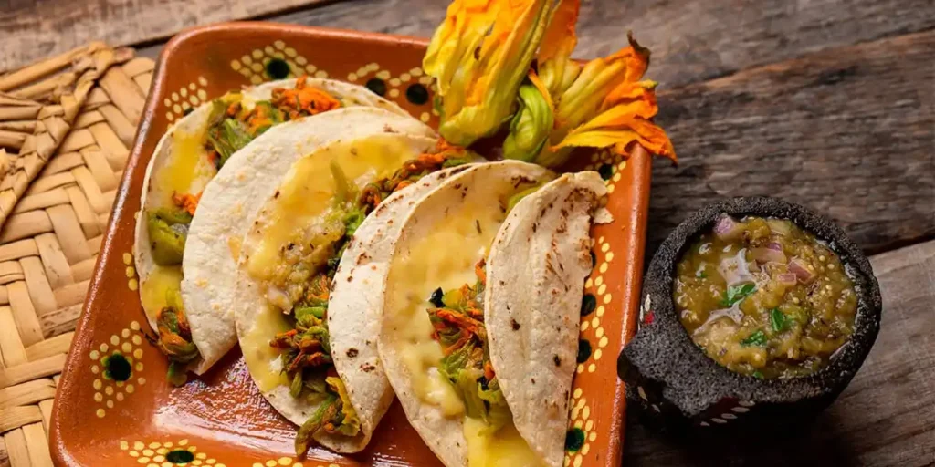Quesadillas de Flor de Calabaza